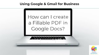 Can I create Fillable PDFs using Google Docs in Google Workspace or Gmail [upl. by Drareg40]