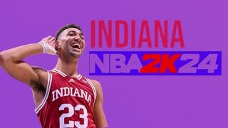 making IU basketball in 2k24 [upl. by Viva]