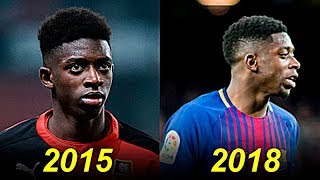 Ousmane Dembele  Evolution From 18 To 21 Years Old [upl. by Azil]