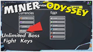 Miner Tycoon Fortnite Unlimited Boss Battle Keys  Tokens VERY EASY [upl. by Demodena921]