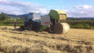 Ford 7710 and Claas 46 [upl. by Yurt]