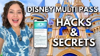 Disney MultiPass Guide Hacks amp Secrets Experimenting What You Can amp Cant Do [upl. by Yeuh]