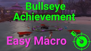 Darkmoon Faire Blastenheimer Bullseye Achievement  Easy One Button Macro [upl. by Nauqahs744]