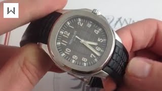 Patek Philippe Aquanaut 5167 Luxury Watch Review [upl. by Farmer501]