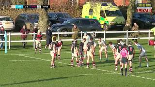 LIVE RUGBY SHERBORNE SCHOOL VS KCS WIMBLEDON  SCHOOLS CUP QF [upl. by Kostman]