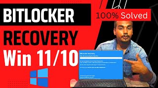 Recover Your Windows 1110 From BitLocker Recovery Enter The Recovery Key For This Drive [upl. by Dodds530]