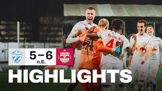 ElferKrimi im Achtelfinale Hartberg  Salzburg  Highlights  3 Runde UNIQA ÖFB Cup 202324 [upl. by Abeu503]