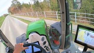 GoPro Cabview  Gülle fahren 2024  Fendt 728 Vario Gen7 amp 225 m³ Joskin Volumetra Tridem [upl. by Masuh]