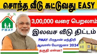 🔥Pradhan Mantri Awas Yojana PMAY 2024 Tamil Nadu Free Housing  🏠பிரதமரின் இலவச வீடு திட்டம் 2021 [upl. by Enilasor86]