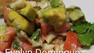 How to make Puerto Rican Gazpacho Bacalao Salad [upl. by Namyw]