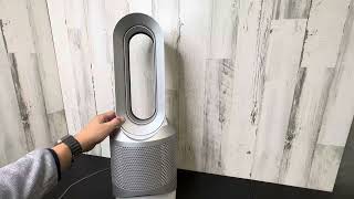 Dyson AM09 Hot  Cool Bladeless FanHeater with Jet Focus [upl. by Kopaz]