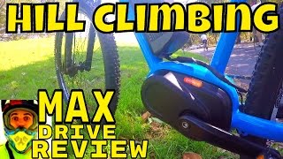 Bafang Max Drive REVIEW video4 Hill climbing tests • 250w Electric MTB • wwwemaxebikescomau [upl. by Rephotsirhc]