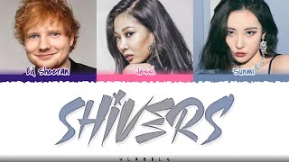 Ed Sheeran  Shivers Lyrics [upl. by Nelehyram]