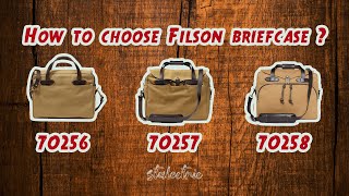 Filson 70256 vs 70257 vs 70258 and Filson 70257 seven years review [upl. by Bennie]