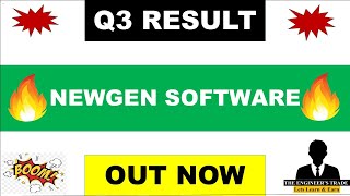 Newgen Software Q3 Results 2024  Newgen Software Results  Newgen Software Latest News  Newgen [upl. by Amalbena]