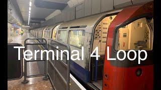 Piccadilly Line Northfields to Earls Court Via Terminal 4 Loop London Underground [upl. by Arawaj]