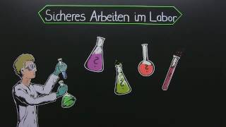 SICHERES ARBEITEN IM LABOR  Chemie  Experimentieren und Auswerten von Experimenten [upl. by Elocal432]