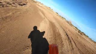 Port Gawler Sand MX Track KTM 500EXC [upl. by Frasquito]