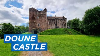 Inside DOUNE CASTLE  Filming Location for OUTLANDER amp GAME OF THRONES  Walking Tour  4K  60FPS [upl. by Greysun]