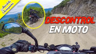 Por un DESCUIDO se CAE con la moto CAP 145 ¡¡Anécdota OAXAQUEÑA Aventuras en MOTO [upl. by Gilbart691]