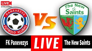 LIVE🔴 FK Panevezys vs The New Saints ⚽Live Match Today🎬 [upl. by Karub]