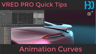 VRED Quick tips Animation Curves [upl. by Oniluap880]