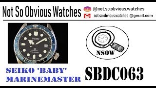 NSOW Seiko Baby Marinemaster Review [upl. by Picco]