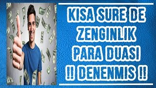 Kısa Sürede Zenginleştiren Para Duası [upl. by Nauqal]