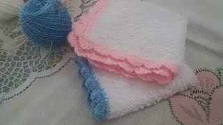 Toallas Decoradas en Crochet o Ganchillo [upl. by Seuqramed]