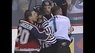 Bryan Marchment vs Darren Langdon Feb 27 2003 [upl. by Nadab]