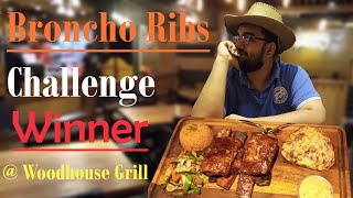 Woodhouse Grill Challenge  Watch How I Win 4502৳ Broncho Ribs Challenge  Man Vs Steak Challenge [upl. by Lynea715]