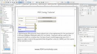 Combining Floating Fields and Dropdowns in Adobe LiveCycle Designer ES 4® [upl. by Lessirg703]