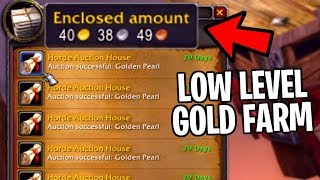 5 Low Level Gold Farms In Classic WoW [upl. by Gorman]