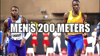 Letsile Tebogo VS Courtney Lindsey  2024 Kip Keino Classic Mens 200 Meters [upl. by Yelrebma]