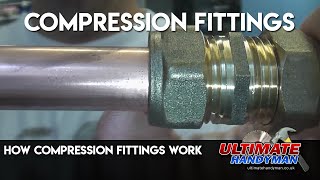 How compression fittings work [upl. by Aicetel]