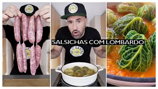 Hoje vamos fazer Salsichas com Couve Lombarda [upl. by Iny]