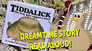 🪃 Tiddalick the frog who caused a flood  Dreamtime story read aloud [upl. by Initsed]