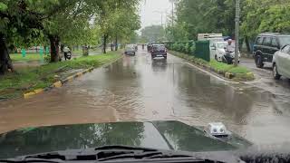 Force Gurkha Water Wading in the City Driving  Showcasing confidence building Capability [upl. by Rhoads]