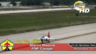 Top Gun 2010  Marco Mascia F9F Cougar [upl. by Holly]