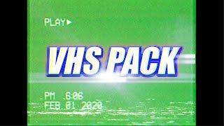 VHS Green Screen 30 Effects  9K Subscriber Special [upl. by Enidlarej]