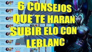 Leblanc MID SEASON 9  EL MEJOR MID para SUBIR ELO  RUNAS BUILD Y MAS [upl. by Irami]