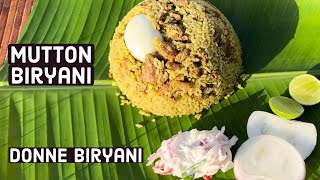 Mutton Biryani In Pressure Cooker  Mutton Donne Biryani  Easy Mutton Biryani Recipe By Powerchef [upl. by Narak714]