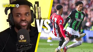 Darren Bent CALLS Mason Holgates Possible quotCAREER ENDINGquot Tackle Against Mitoma quotMALICEquot👀😡 [upl. by Faxan]