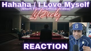 Lil Dicky  quotHAHAHA  I Love Myselfquot Short Film  Official Video REACTION [upl. by Nohtahoj]