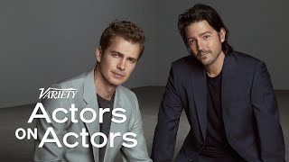 Diego Luna amp Hayden Christensen  Actors on Actors [upl. by Aerbma18]