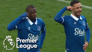 Abdoulaye Doucoure drills Everton 10 in front of Chelsea  Premier League  NBC Sports [upl. by Einej]