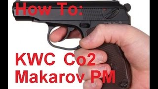 How To KWC Makarov PM CO2pistol assemblydisassembly amp modding [upl. by Mazur]