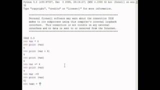Python Tutorial 2  Variables [upl. by Rodoeht336]