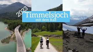 Abenteuer TimmelsjochPass Auf 2474m mit dem Fahrrad 🏔️  Vlog 2023 [upl. by Ojok]