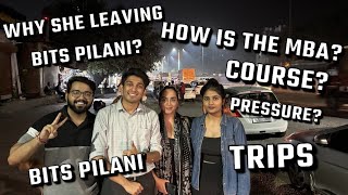 BITS Pilani MBA review bits bitspilani oasis admission engineering familyvlog pahadi pilani [upl. by Ahtis]